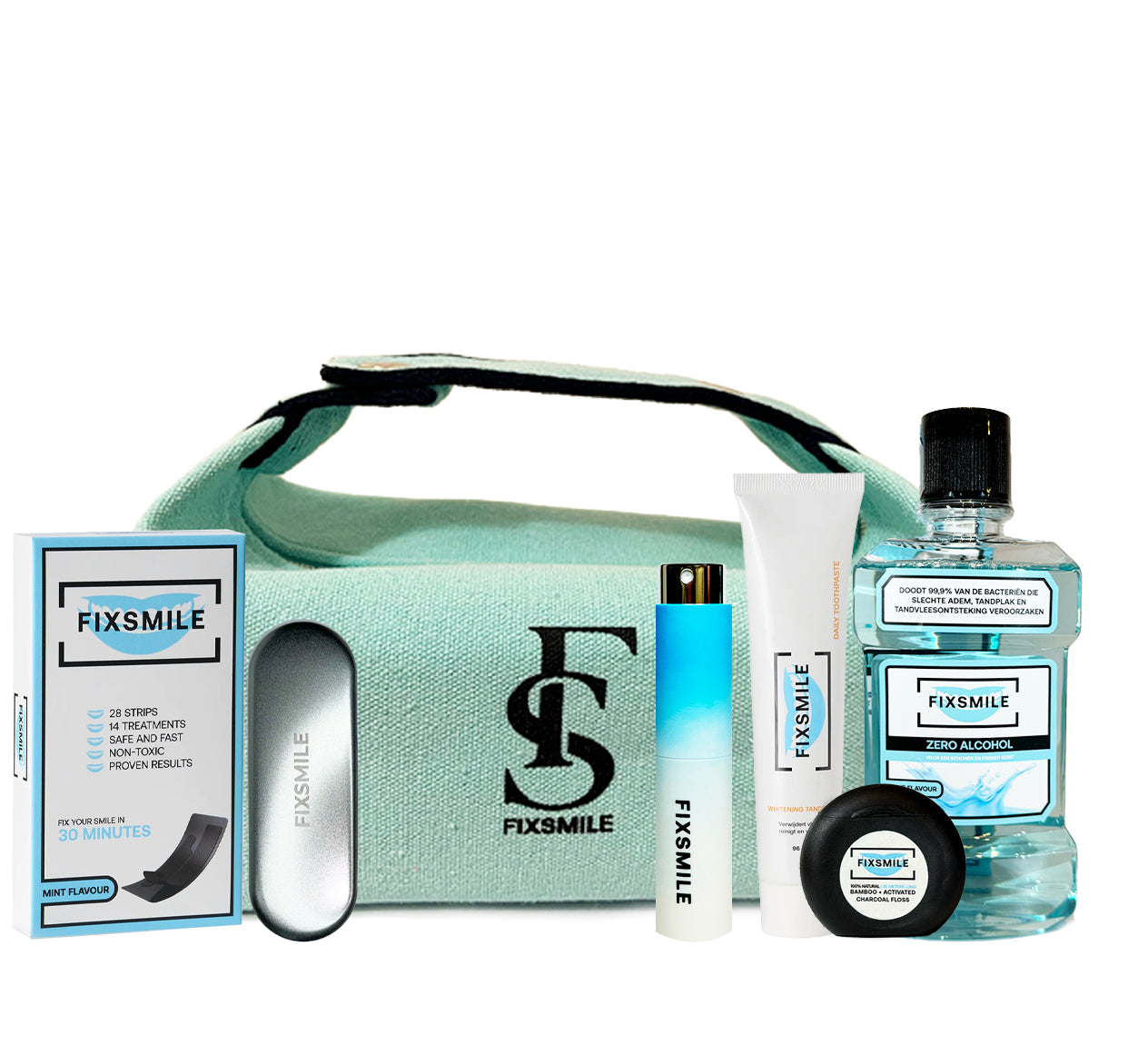 CONFIDENCE BAG Miami Blue + Whitening Strips